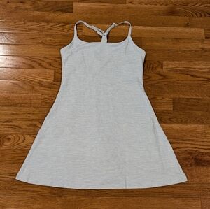 Outdoor Voices Heather Light Blue The Exercise Dress Medium